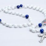 Rosary white 8mm