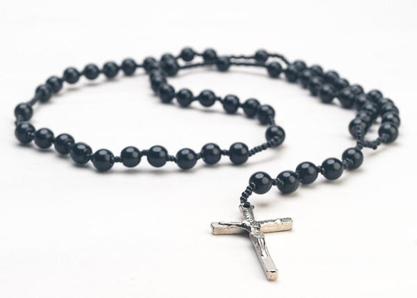 Rosary black 8mm