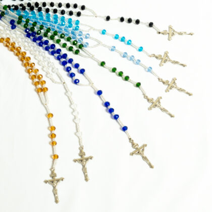 Rosary Crystal 6mm Fine beads