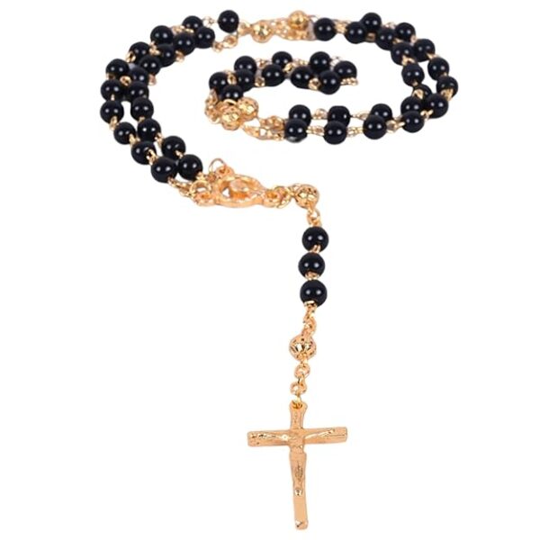 Rosary Black + Dotted