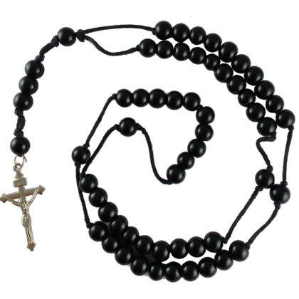 Rosary Thread Black 6MM