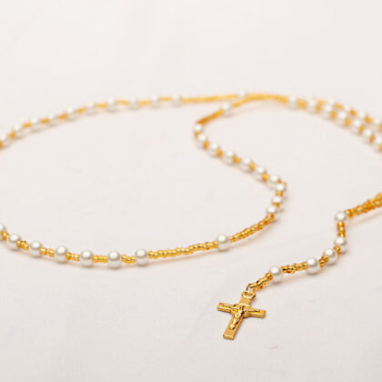 Rosary pearl 4mm fine beads